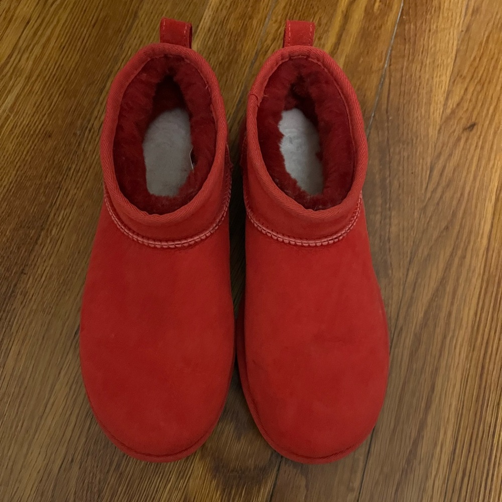 Ugg Red Ankle Boots